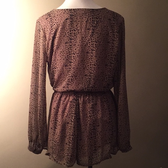 Leopard print romper - Picture 3 of 4